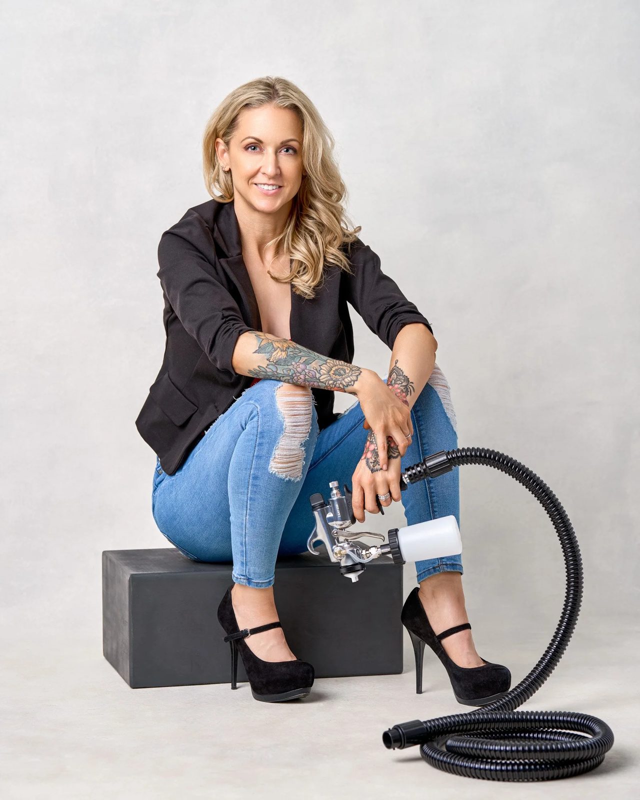 Amber Scott, founder of Tat Mom Industries LLC
