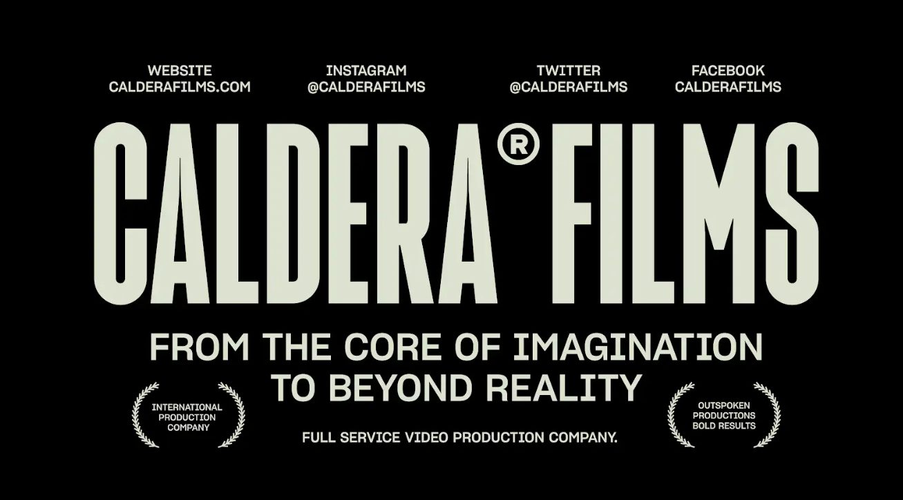Enrique of Film Director at Caldera Films