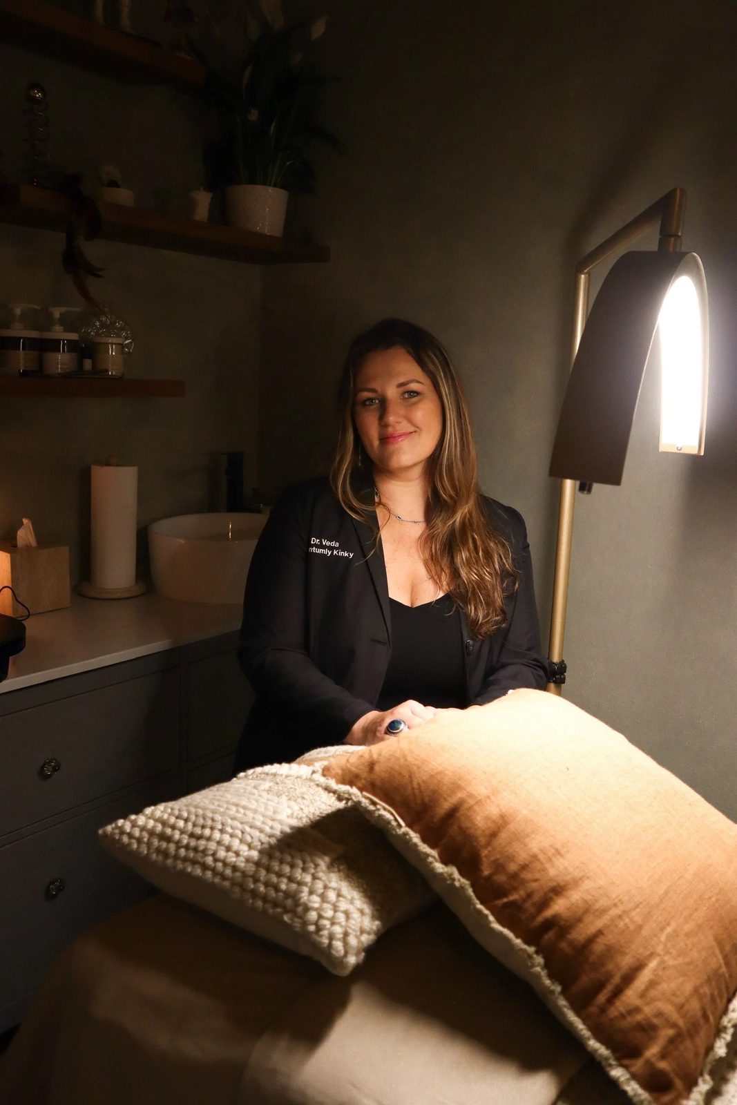 Dr. Veda, founder of the Turned On Clinic