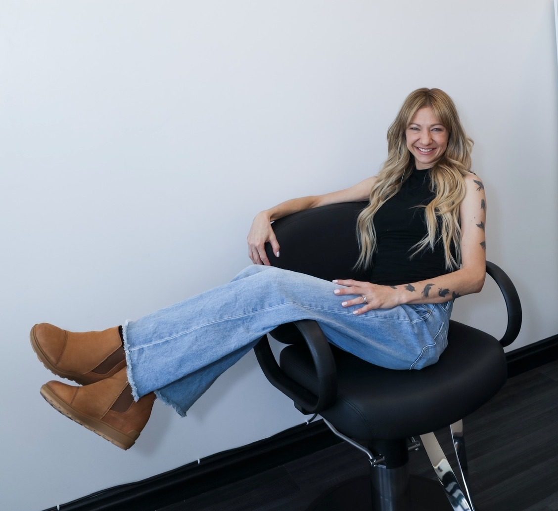 MollyAnn in her private salon suite