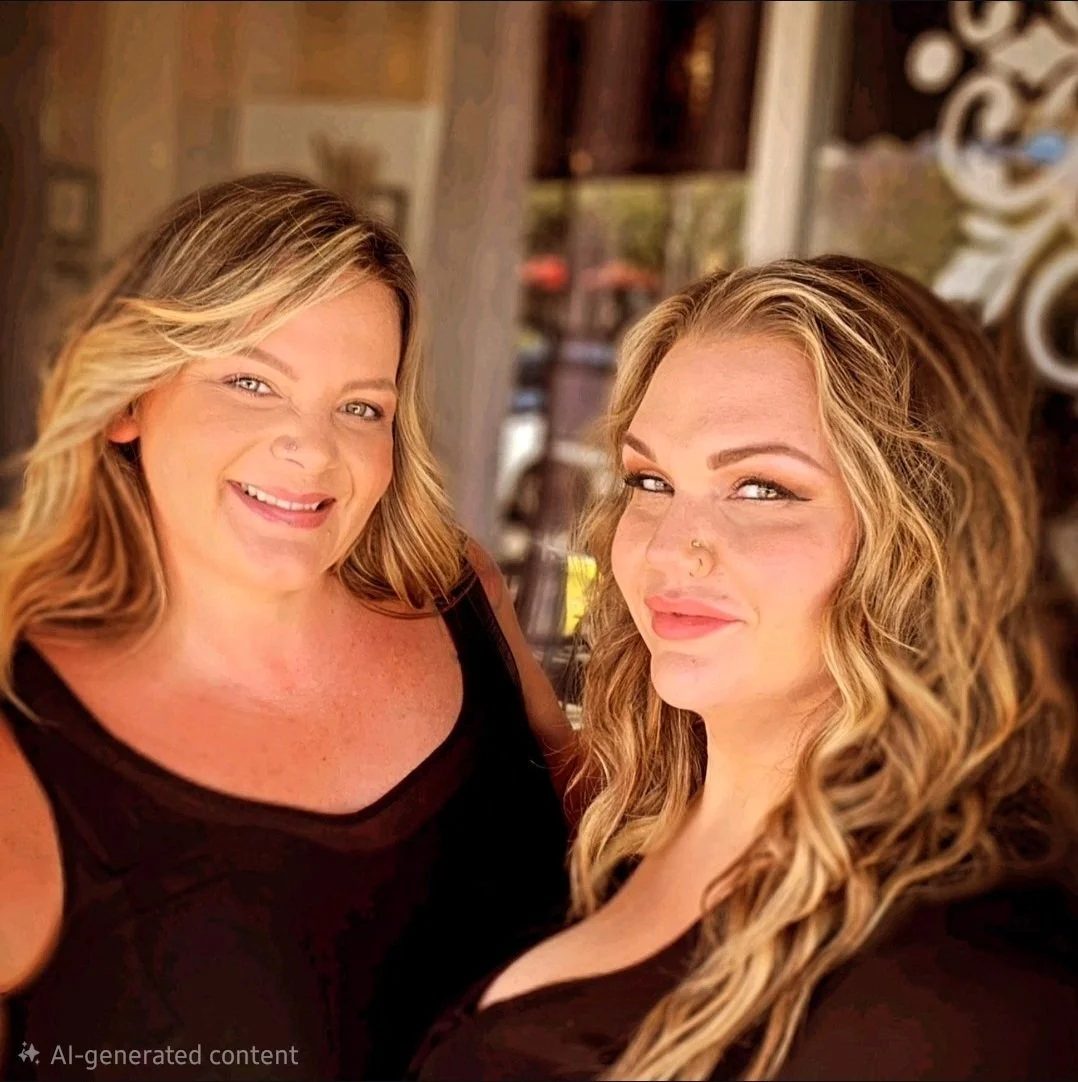 Kimberly and Deana, founder of Salon Sultry