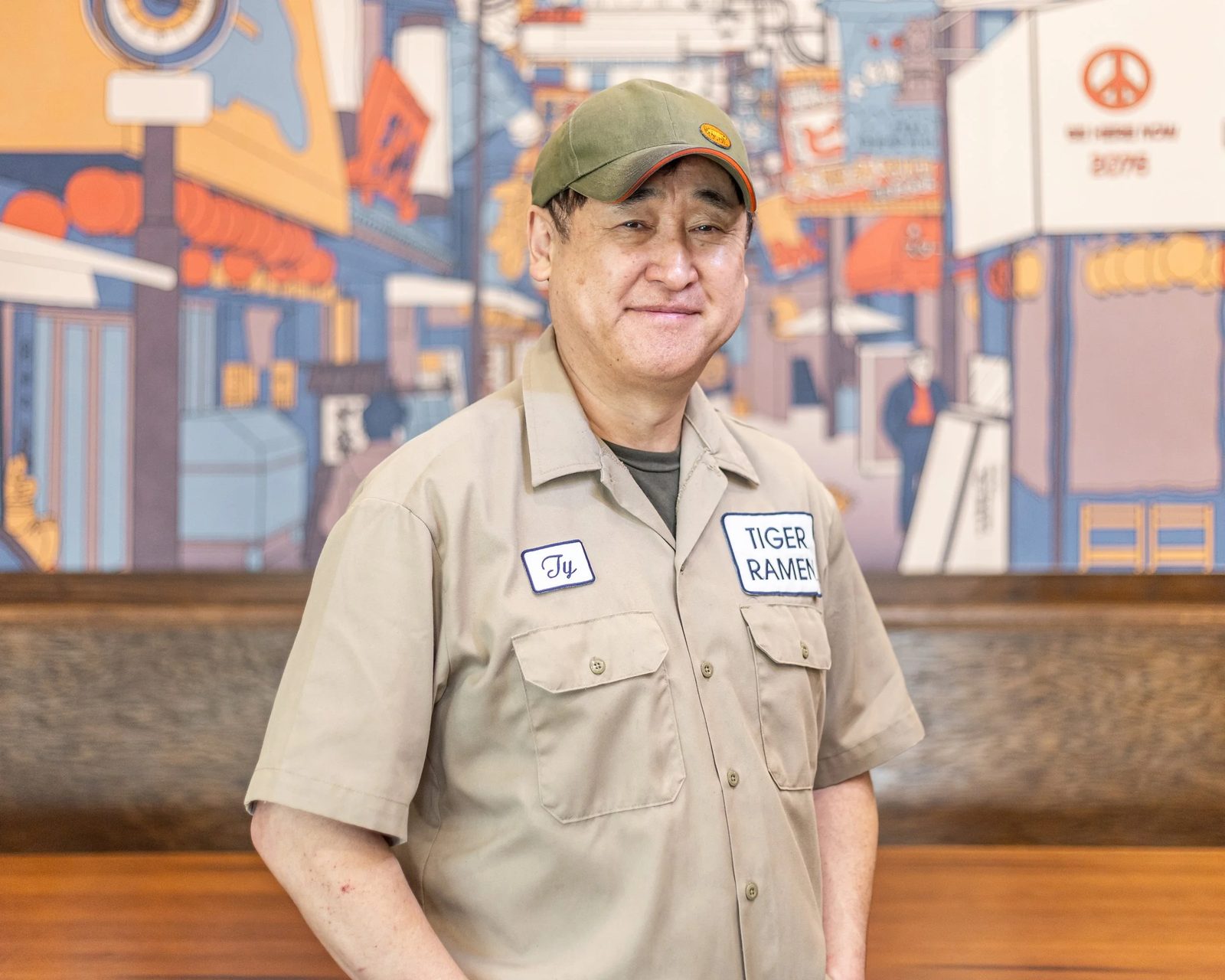 Ty, founder of Tiger Ramen
